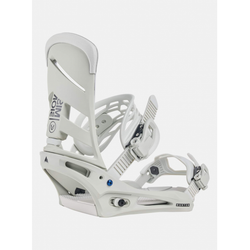 Mens Burton Mission Re:Flex Snowboard Bindings / Gray Cloud