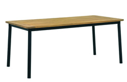 Al Fresco Jakarta Dining Set Teak Dining Table / Meridian 71 Rectangular Dining Table