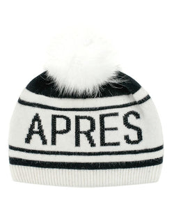 Apres Ski Knitted Hat w/ Pom