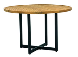 Al Fresco Jakarta Dining Set Teak Dining Table / 47 Round Dining Table