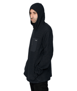 Mens Sentinel Midweight Waffle Knit Zip Hoody