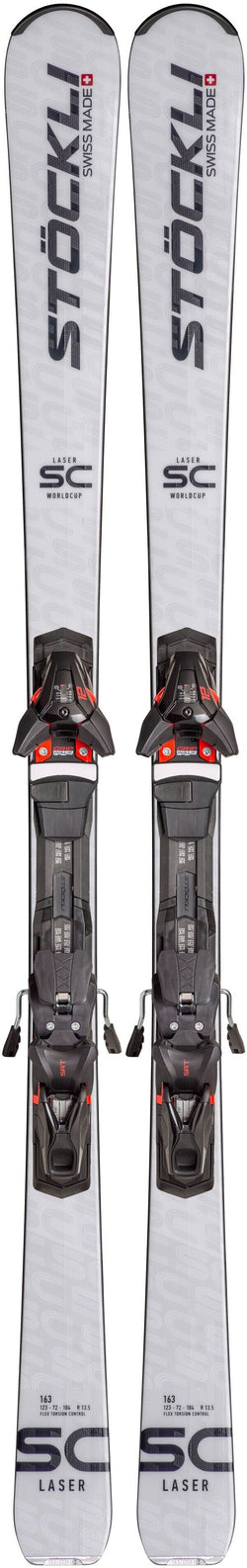 Stockli Laser SC 2025 Mens Skis + SRT Speed D20 Bindings