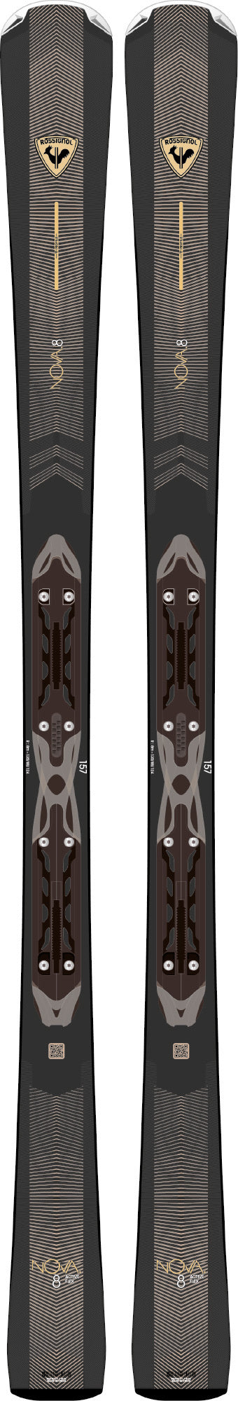 Rossignol Nova 8 with XP11 Bindings 2025