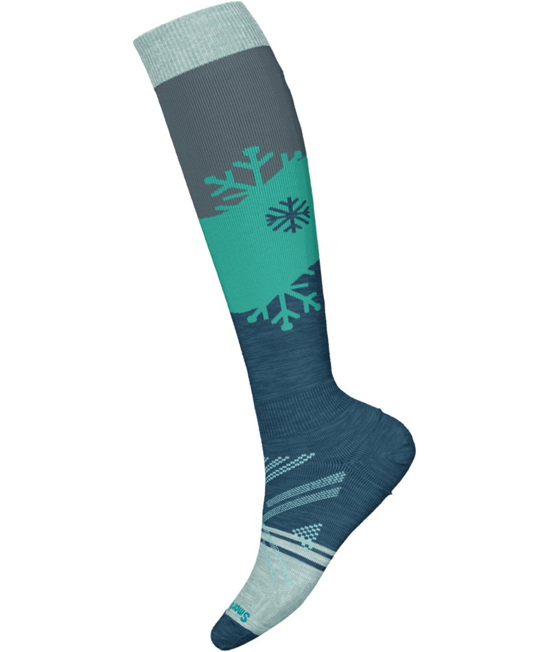 Women's Ski Full Cushion Snowpocalypse Pattern OTC Socks