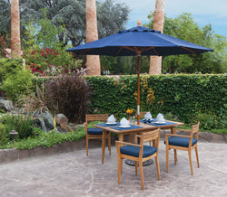 Treasure Garden 9 Quad-Pulley Lift Umbrella