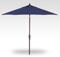 Treasure Garden 9 Auto Tilt Umbrella UM810_ / Bronze / Spectrum Indigo-48080 (A)