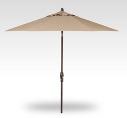 Treasure Garden 9 Auto Tilt Umbrella UM810_ / Bronze / Heather Beige-5476 (A)