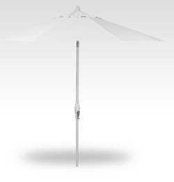 Treasure Garden 9 Auto Tilt Umbrella UM810_ / White / Natural-5404 (A)