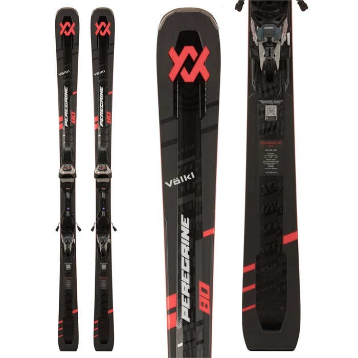 2025 Volkl Peregrine 80 Skis with Lowride 12 TCX Bindings