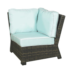 North Cape Lakeside Wicker Sectional Seating Husk / 90 Corner