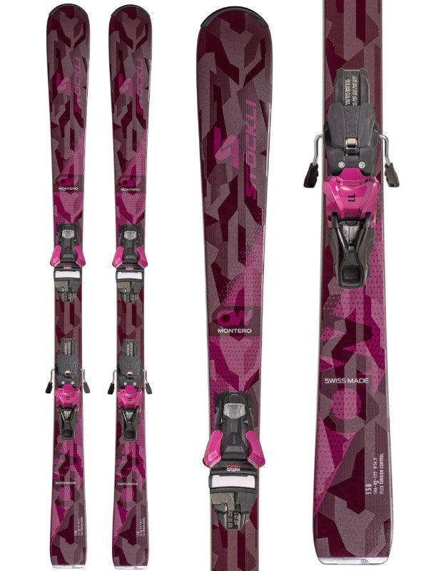 Stockli Montero AW 2025 Womens Skis + Strive 11D Bindings