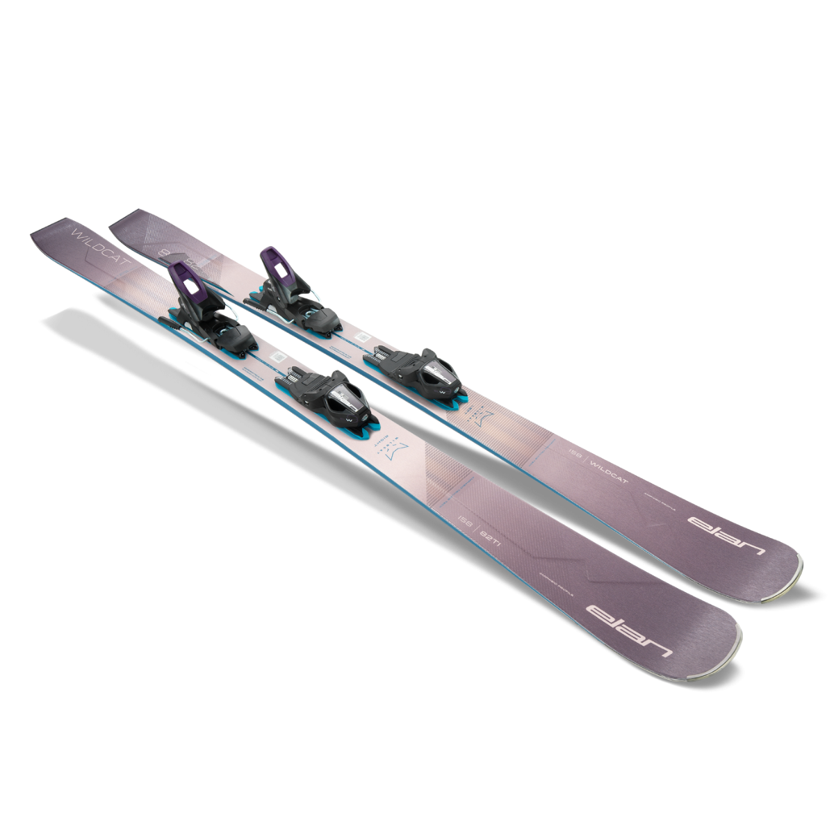 Elan Wildcat 82 Ti Women's Skis + EL W 9.0 Bindings 2025