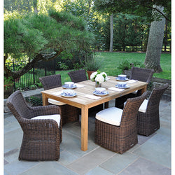 Kingsley Bate Wainscott 85 Rectangular Dining Table