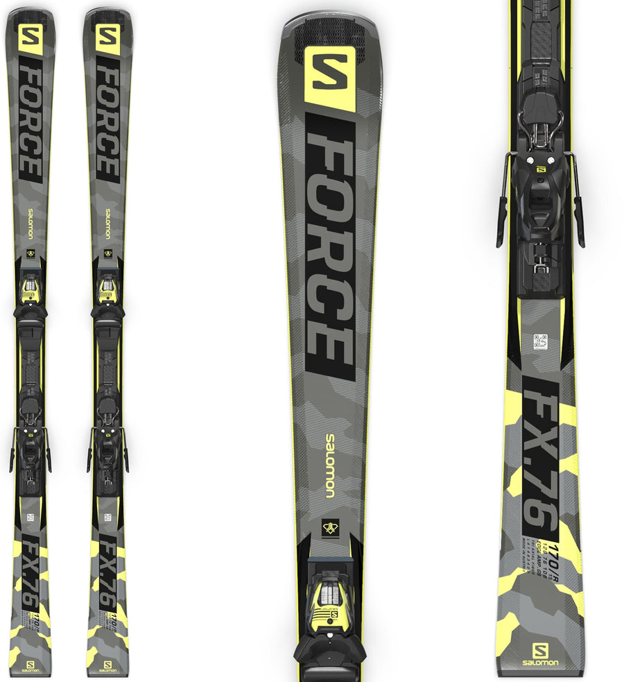 Salomon S/Force Fx 76 Skis + M11 GW 2023 Sundown Patio Greenvale
